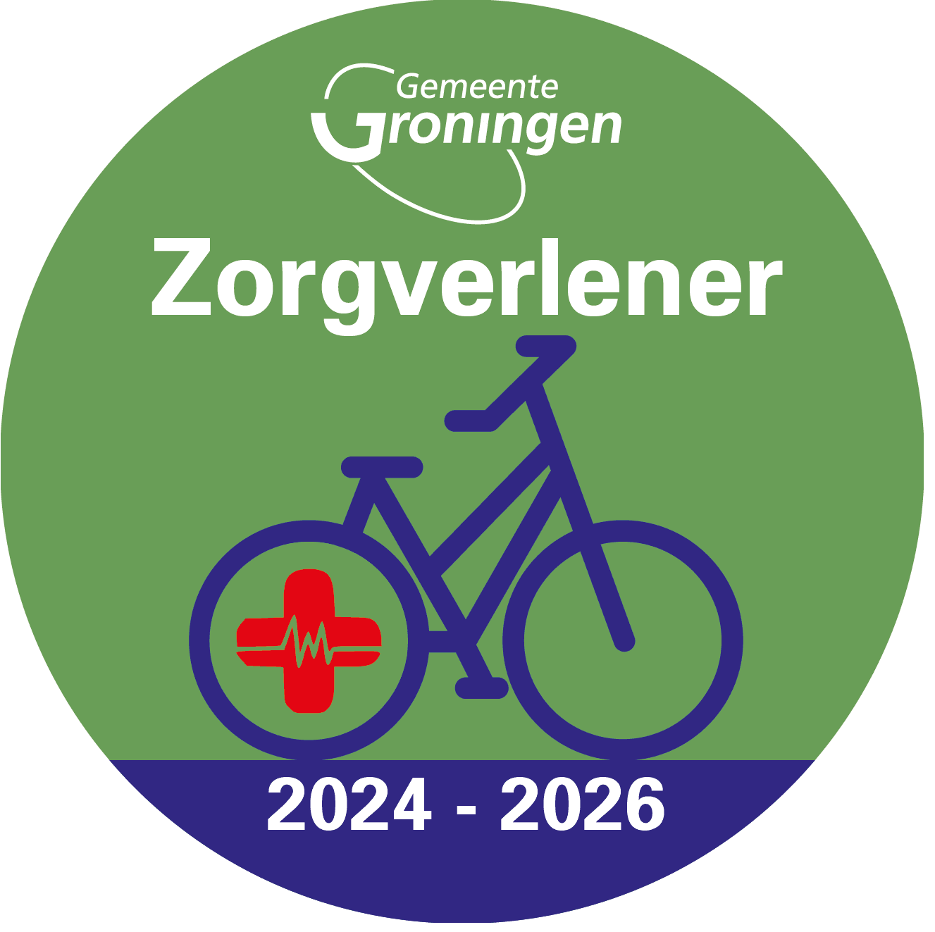 Fietssticker zorgverlener