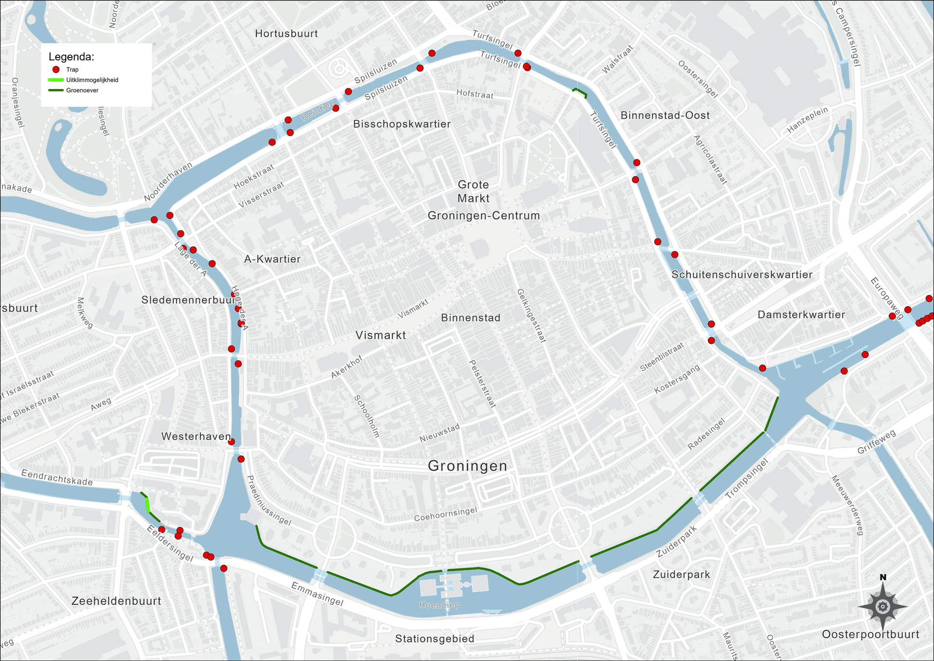 Uitklimvoorzieningen 2024 Centrum