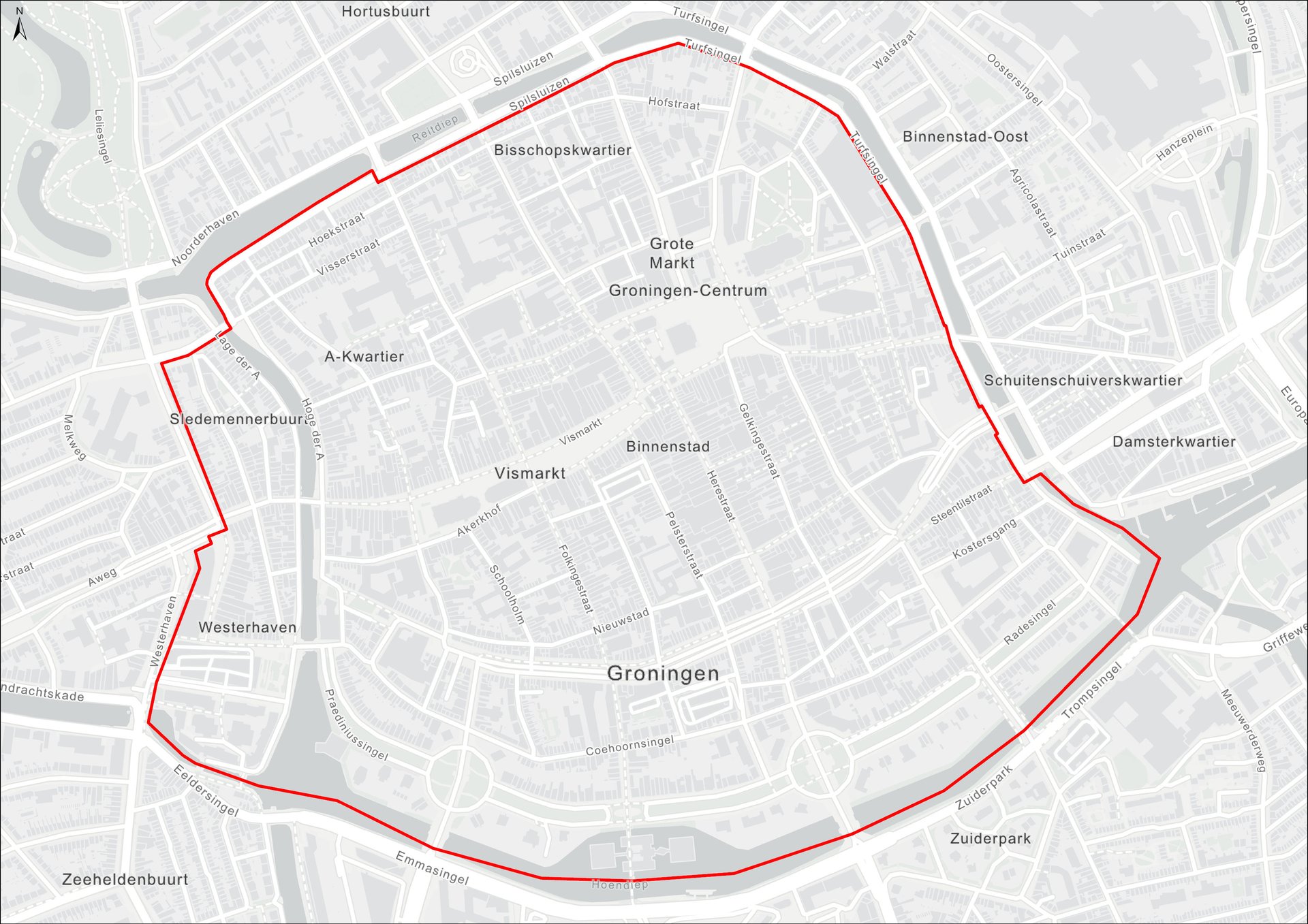 Uitstootvrije zone binnenstad Groningen