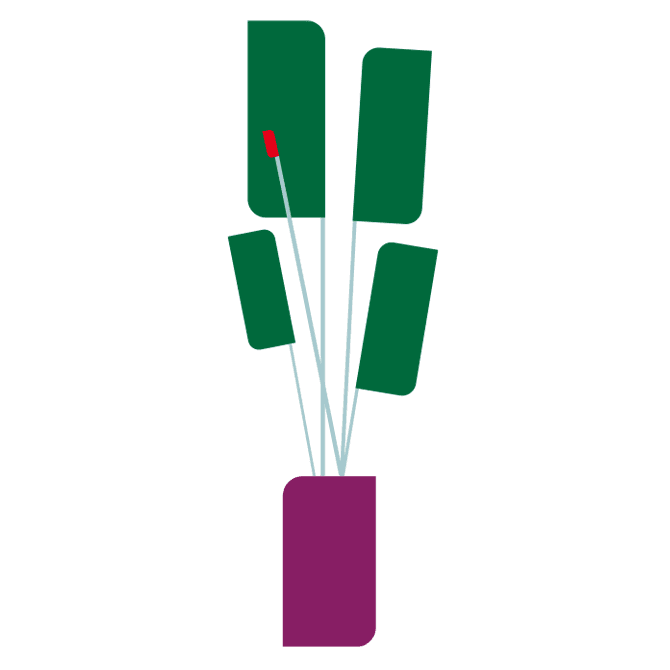 Voorbeeld illustratie plant