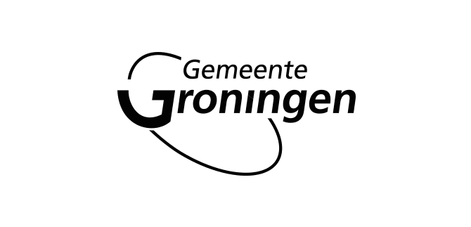 Logo gemeente Groningen zwart op wit