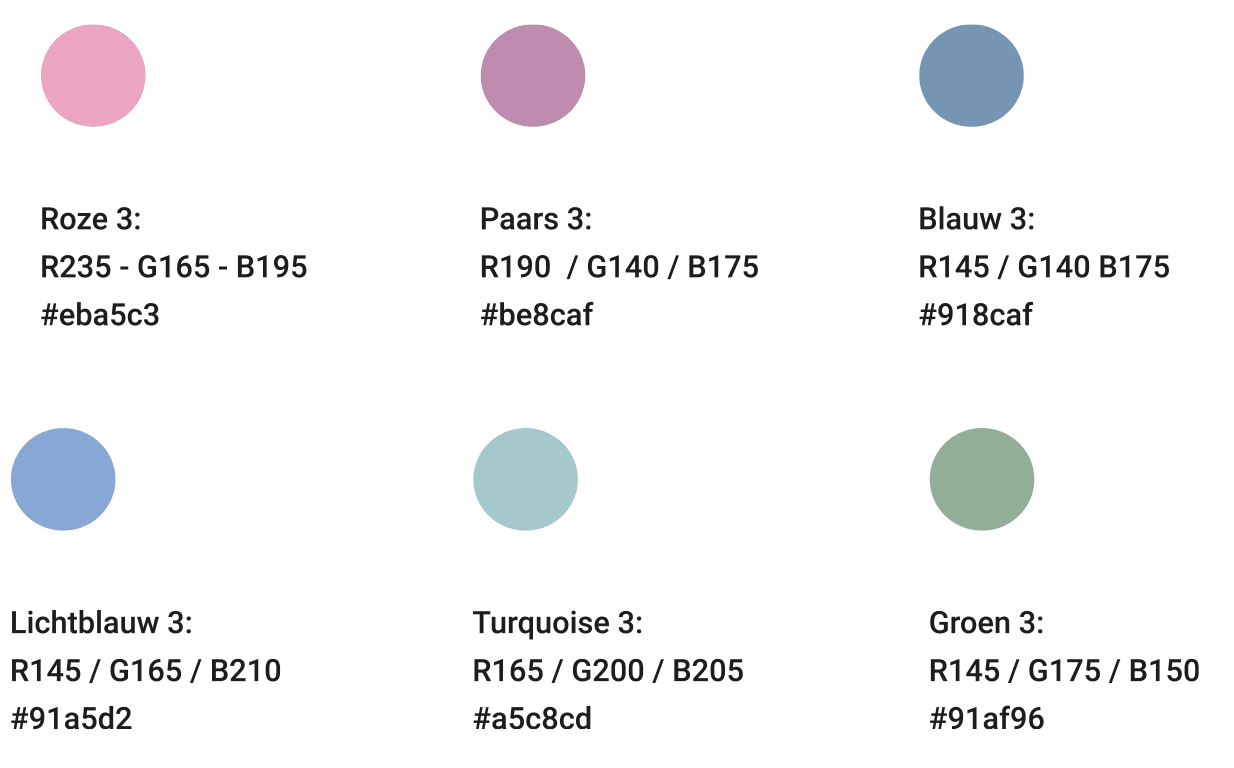 Extra kleuren voor illustraties