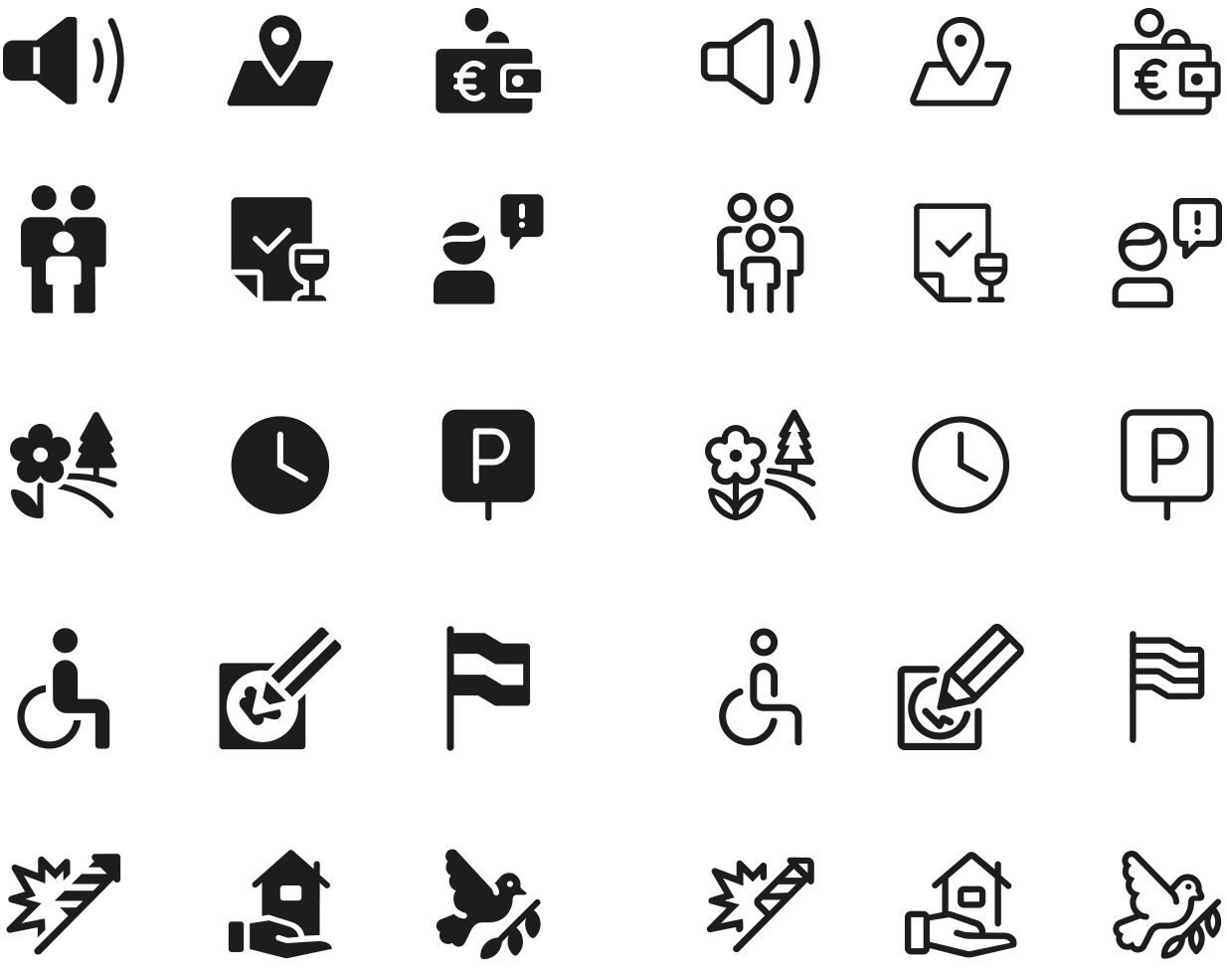 Voorbeeld iconen
