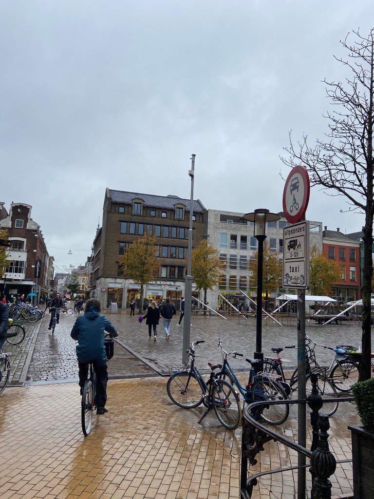 Afbeelding van monitoring binnenstad Groningen op de Vismarkt