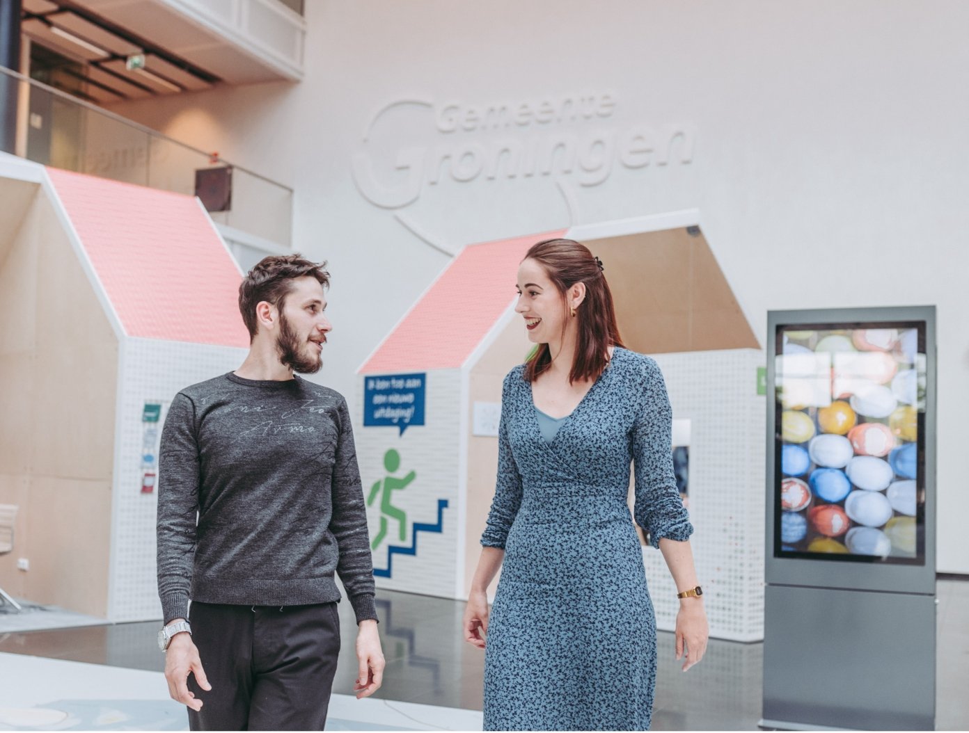 Foto aan het Harm Buiterplein bij Talentperron