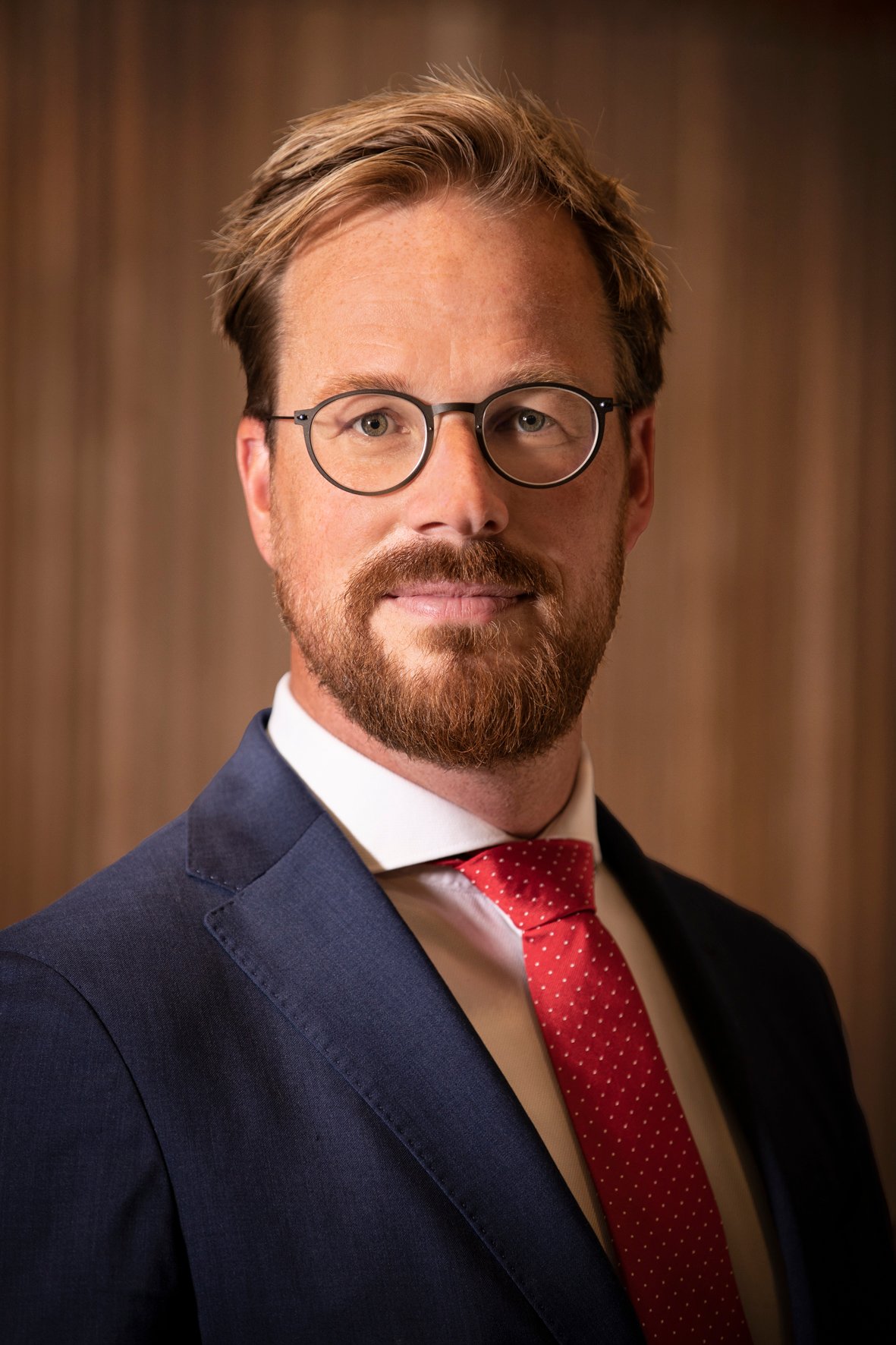 Portret van wethouder Rik van Niejenhuis