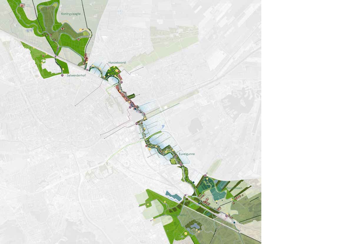 streefbeeld groningen stad aan de hunze