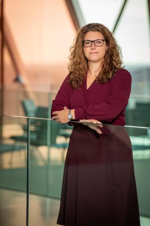 Wethouder Manouska Molema in het Groninger Forum