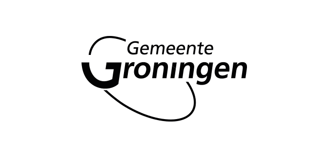 Logo gemeente Groningen zwart op wit