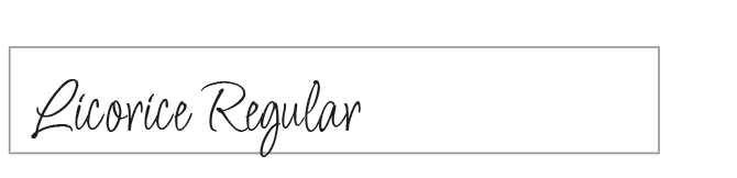 Typografie Handgeschreven
