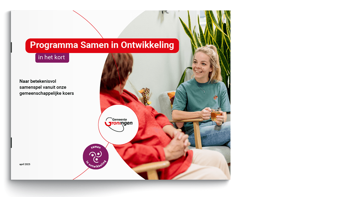 Voorbeeld intern samen in ontwikkeling