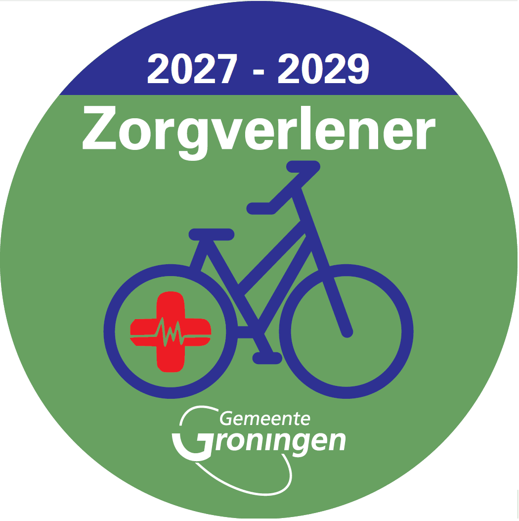 Fietssticker zorgverlener